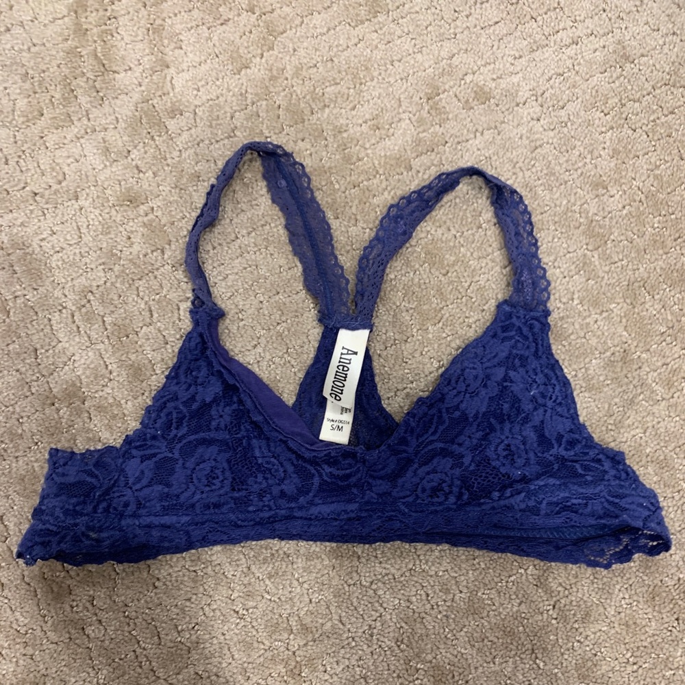 Dark purple bralette